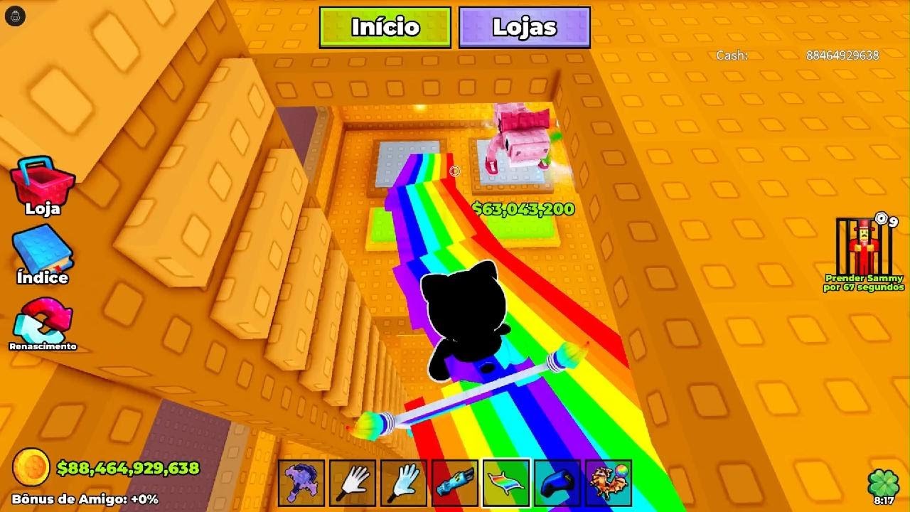 Jogando quebre sua lucky block#2