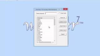 Spell Checking your Spell Check dictionary
