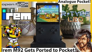 Big Analogue Pocket News! Irem M92 Core Brings Dozen Plus New Games