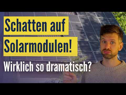 Schatten auf Solarmodulen: Bricht die Erzeugung komplett zusammen? Fronius Optimierer-Funktion
