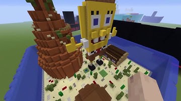 CACHE CACHE SUR MINECRAFT MAP BOB L’ÉPONGE | PS4 FR | COURT MÉTRAGE | FILM