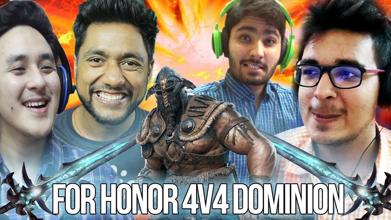 games people play TEAM DHEET IS BACK | For Honor 4v4 Dominion ft. HemanT_T, GGM and Quasar