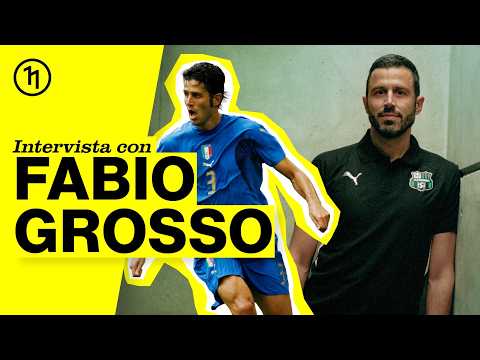 Video DA ICONA DEL CALCIO ITALIANO AD ALLENATORE D'IMPATTO INTERVISTA A FABIO GROSSO