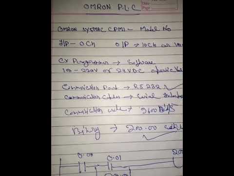 Timer and binary in omron p.l.c