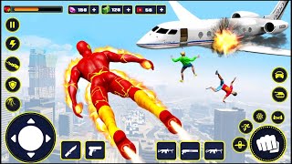 Flying Police Fire Hero: Gangster Crime City Part 20 - Android Gameplay screenshot 1