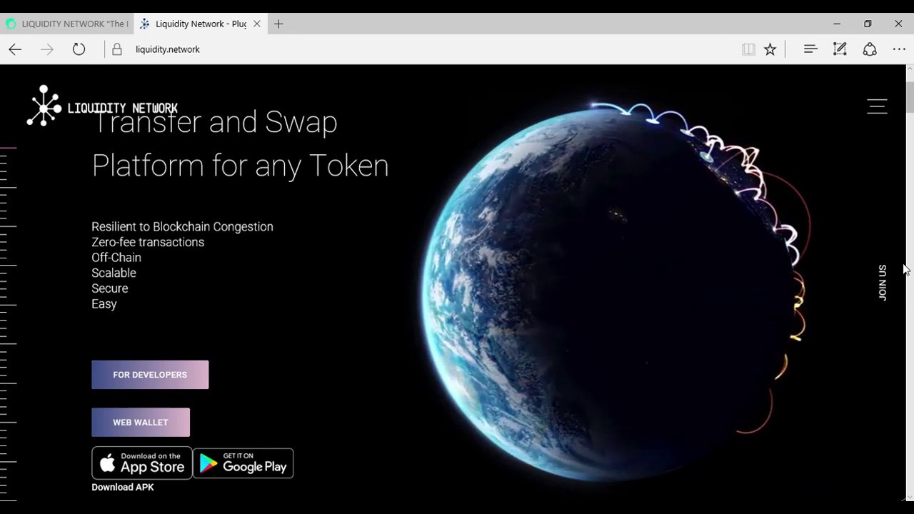 Liquidity Network "The Perfect Payment and Exchange Platform of the Blockchain