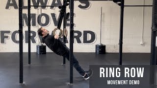 Ring Row Movement Demo