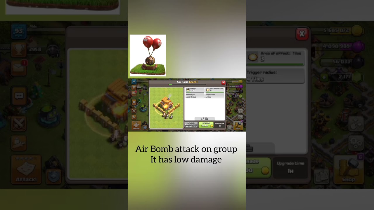 Air Bomb 💣 Vs Air seeking Mine 🤯