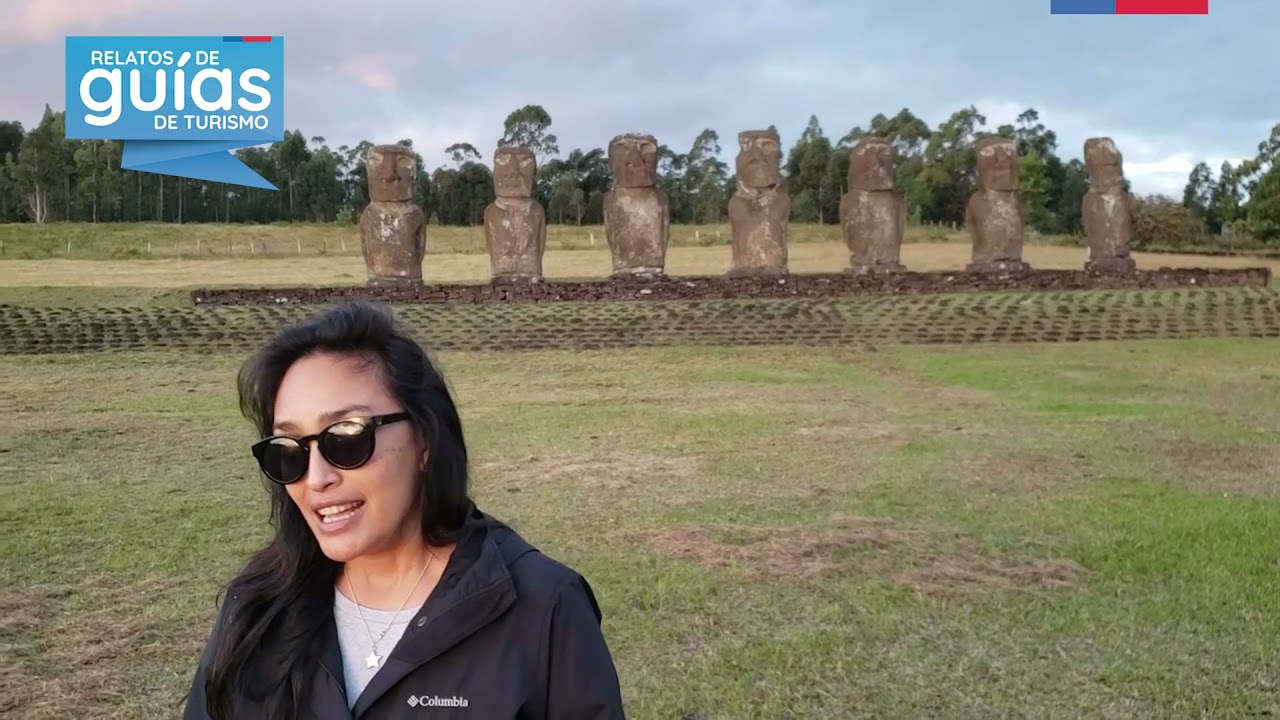 Viajemos con Noerangi Teave por Ahu Akivi - Relatos de Guías