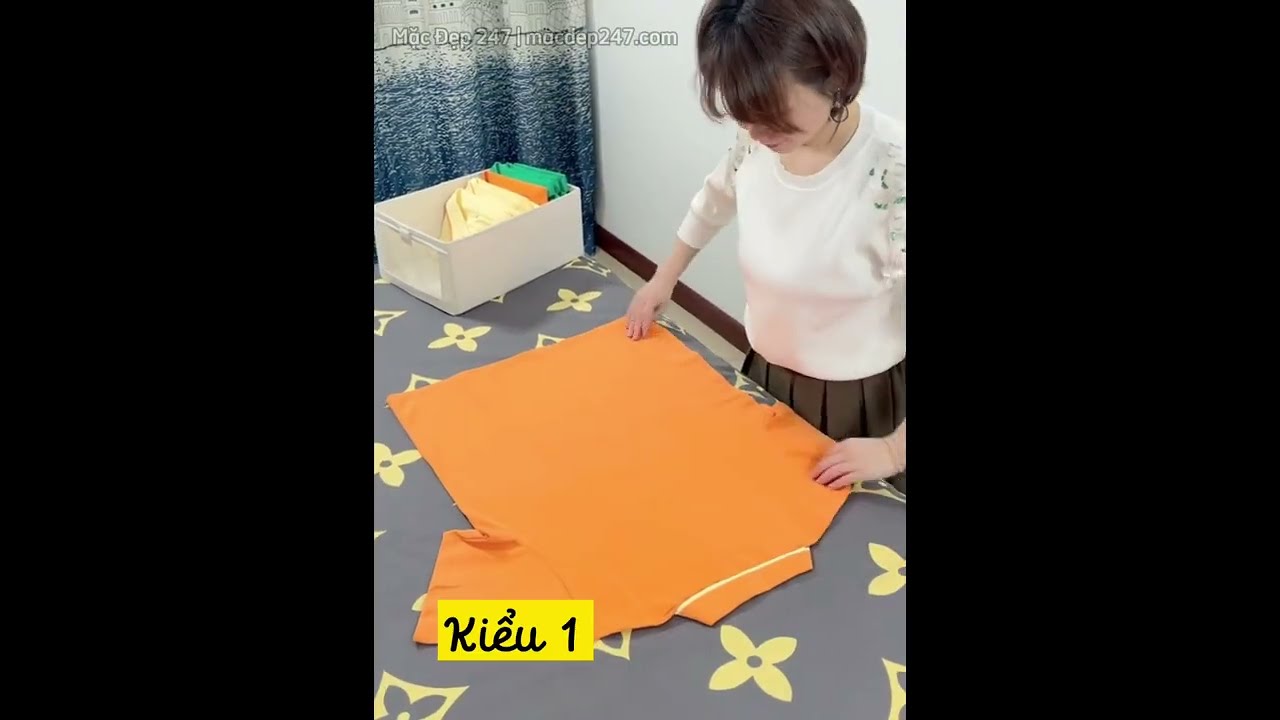 ????️ 3 Cách Cơ Bản Gấp Nhanh Gọn Áo Thun Polo, Áo Phông... - youtube
