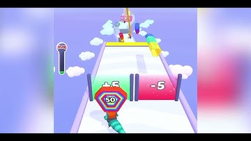 LAYER MAN 3D - Level Up (Satisfying Asmr Gameplay Colorful, Count Master Run & Collect) l8