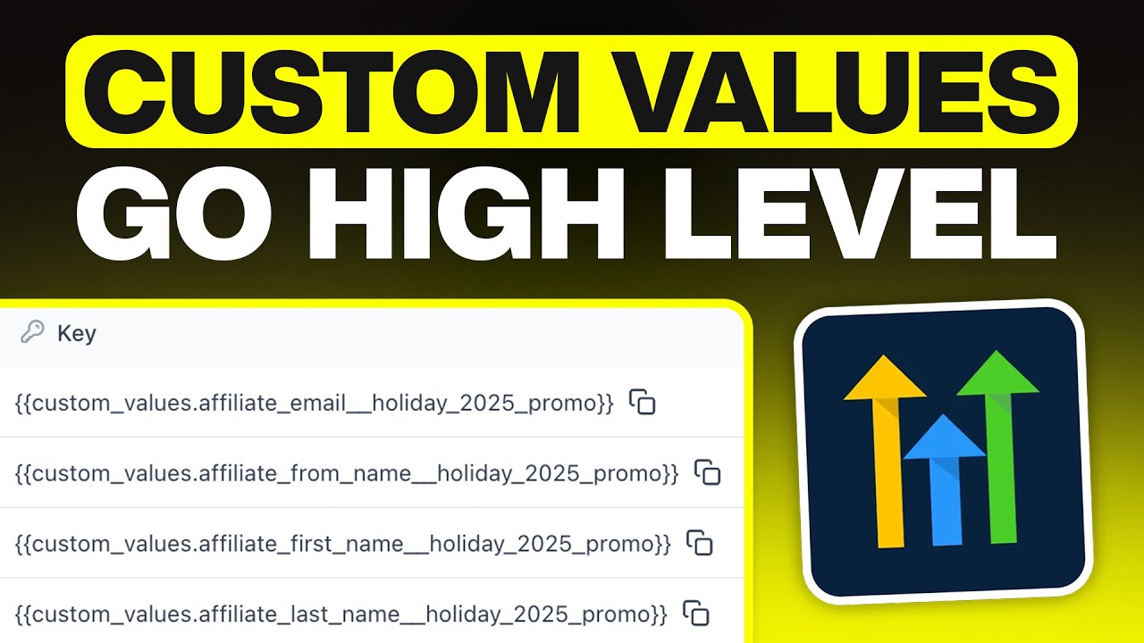 GoHighLevel Custom Values Tutorial for Beginners (2026)