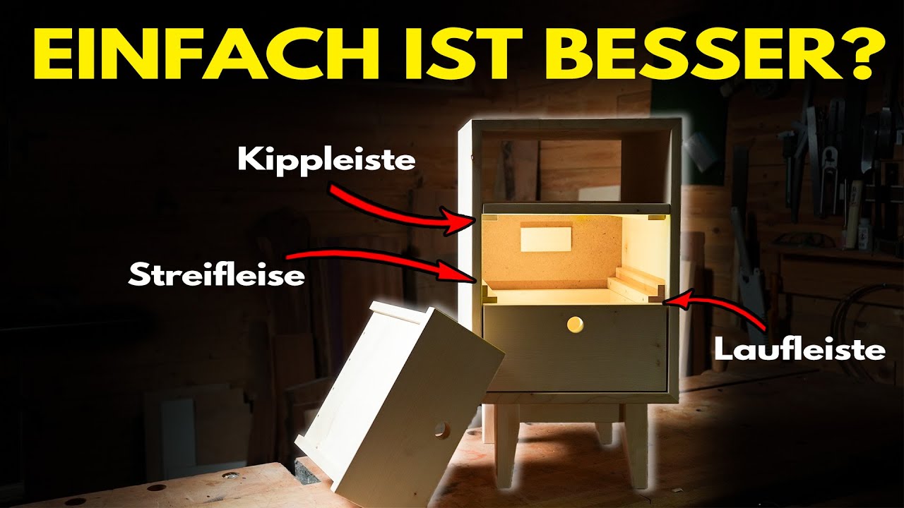 Schubkasten Klassische Fuhrung