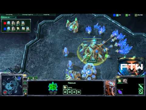 Starcraft 2: Pasquale vs Anthony on Xel Naga Caver...