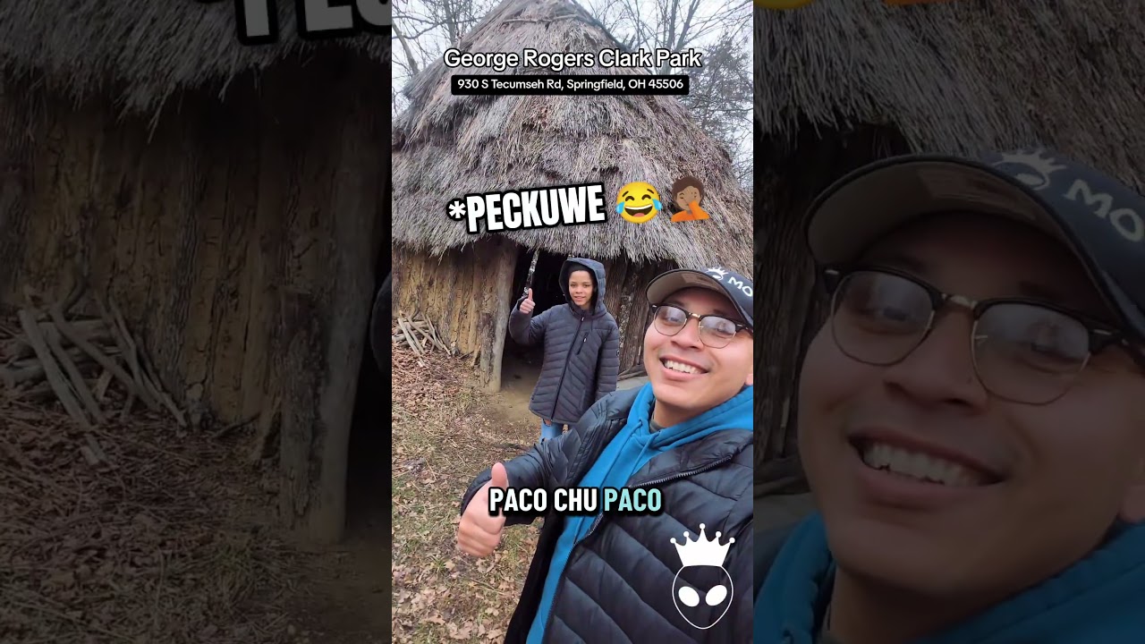 A real life Indian village in Springfield, Ohio 🛖😲