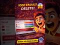 Gmail Inbox Clean Kaise Kare | 1000 Emails Delete in 2 Minutes 😱