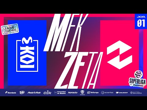 MOVISTAR KOI FENIX VS ZETA - J1 - FASE REGULAR - SUPERLIGA DOMINO'S - VERANO 2025