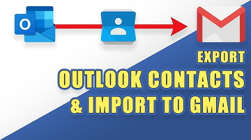 [How-To]  Export OUTLOOK Contacts  🢂 Import to GMAIL