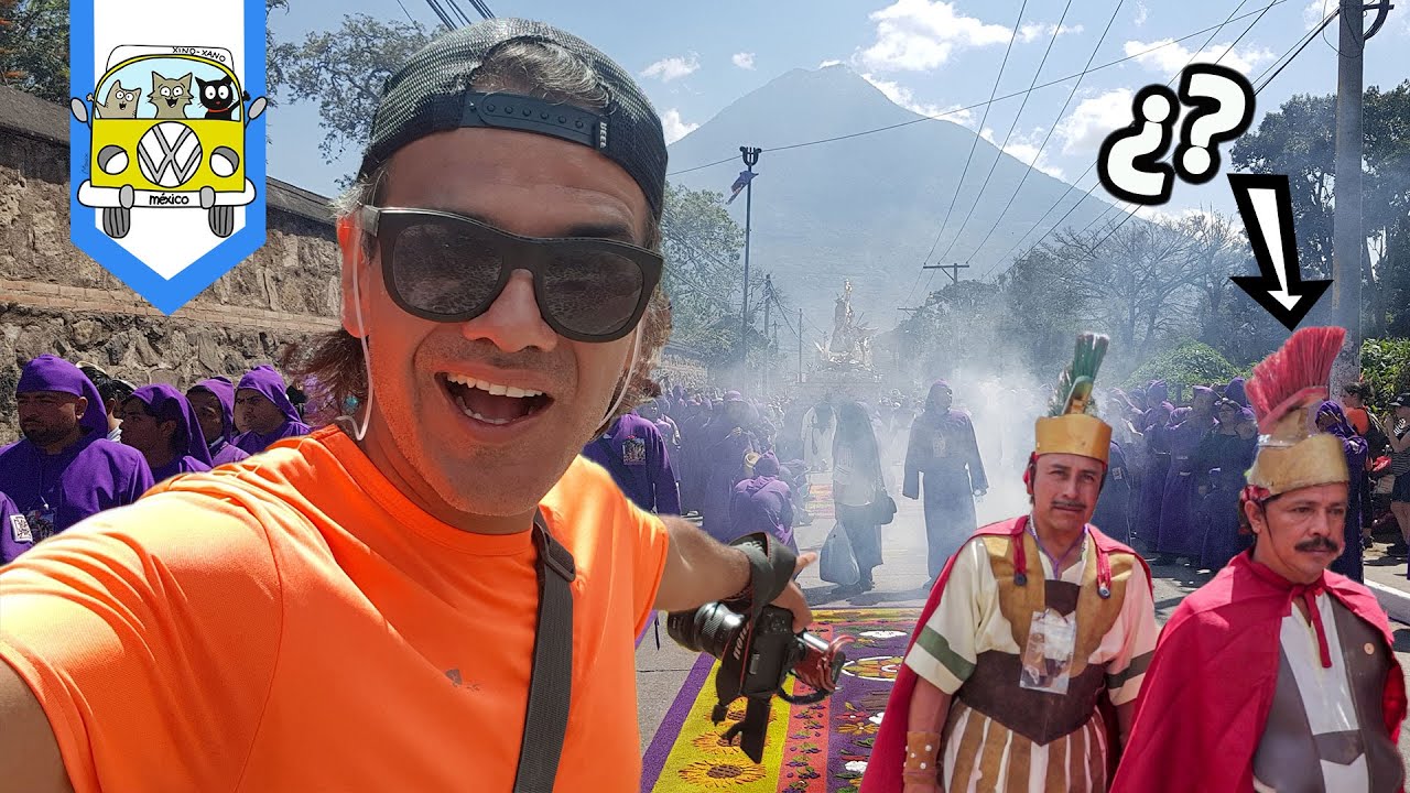 🇬🇹La ÚLTIMA GRAN FIESTA de ANTIGUA ¡13 HRS de procesión!😮 | GUATEMALA
