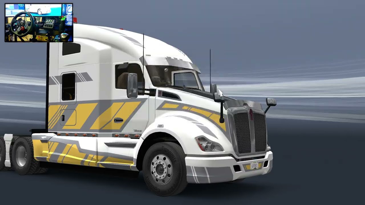 ATS 1.57 | Kenworth T680 en México 🇲🇽 Transporte de tractor de oruga