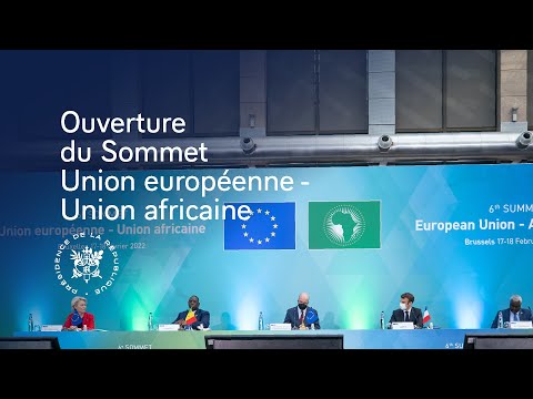 Ouverture du Sommet Union européenne - Union africaine.