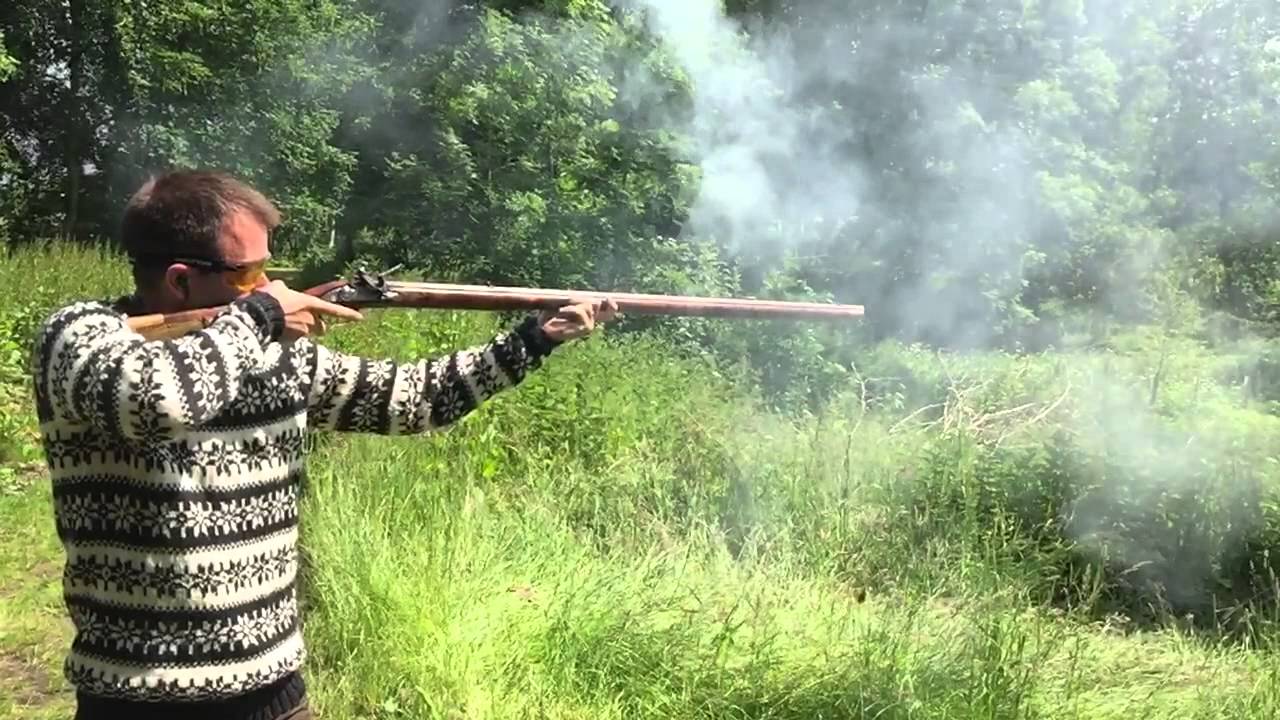 Kentucky-riffel, kaliber .45 - YouTube