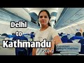 India  to nepal delhi to kathmandu by indigo airlines  travel vlog part  1 