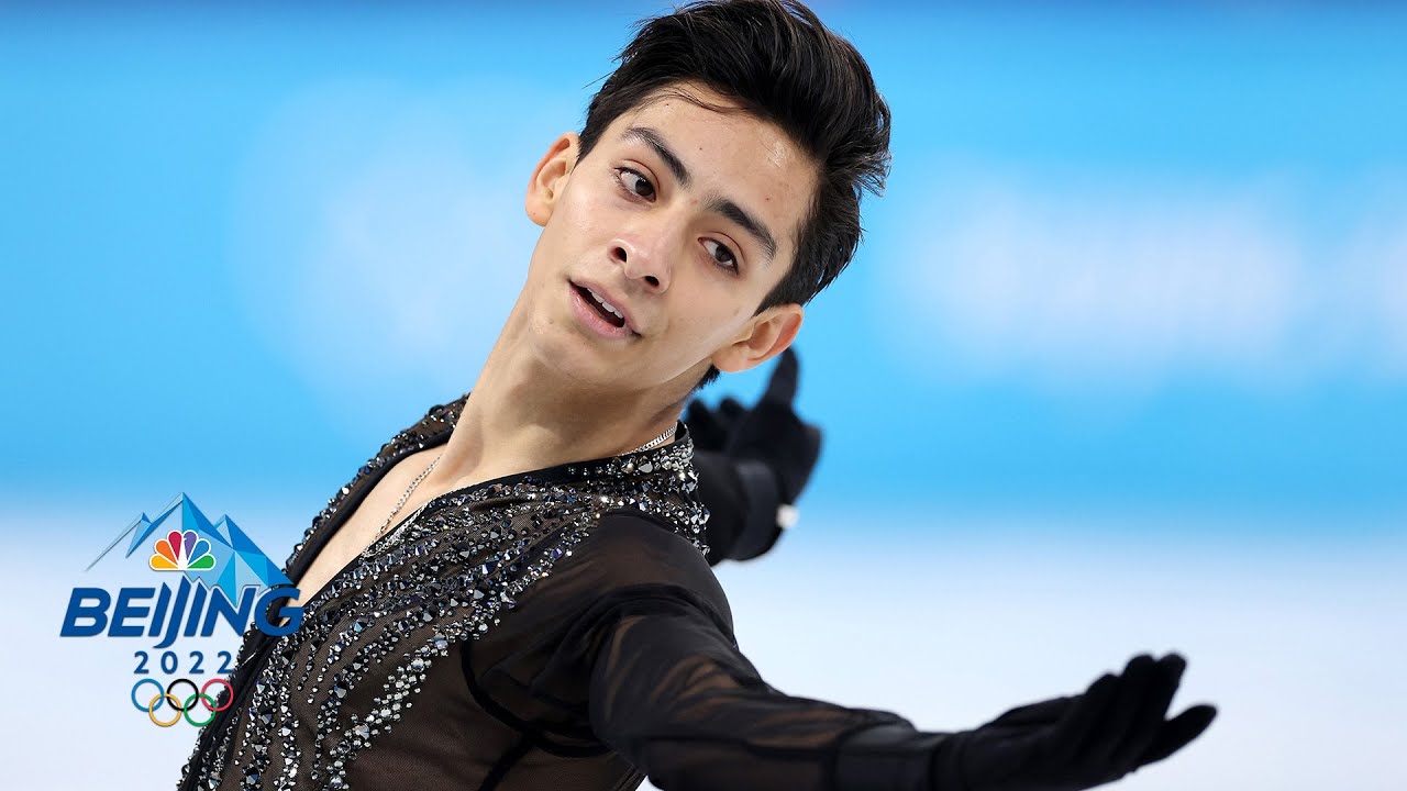 Donovan Carrillo performs Mexico's first-ever Olympic free skate | Winter Olympics 2022 | NBC Sports