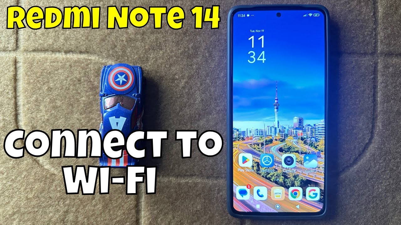 How to Connect to Wi-Fi on Redmi Note 14 / Find Network Connected on ...