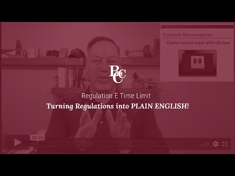 Regulation E Time Limit