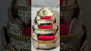 Kundan singhasan for thakur ji maharaj/maharani.Available in all sizes,and in two different colours