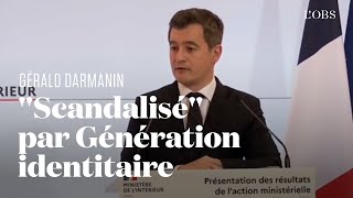 Gérald Darmanin envisage de dissoudre l'association Génération identitaire