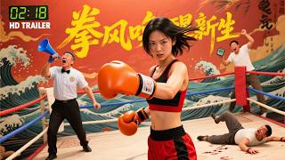 【拳风唤醒新生】全场都在嘲笑她，下一秒所有人哭着为她下跪！#中国电影 #movie #精选 #喜剧 #动作 #剧情 #電影