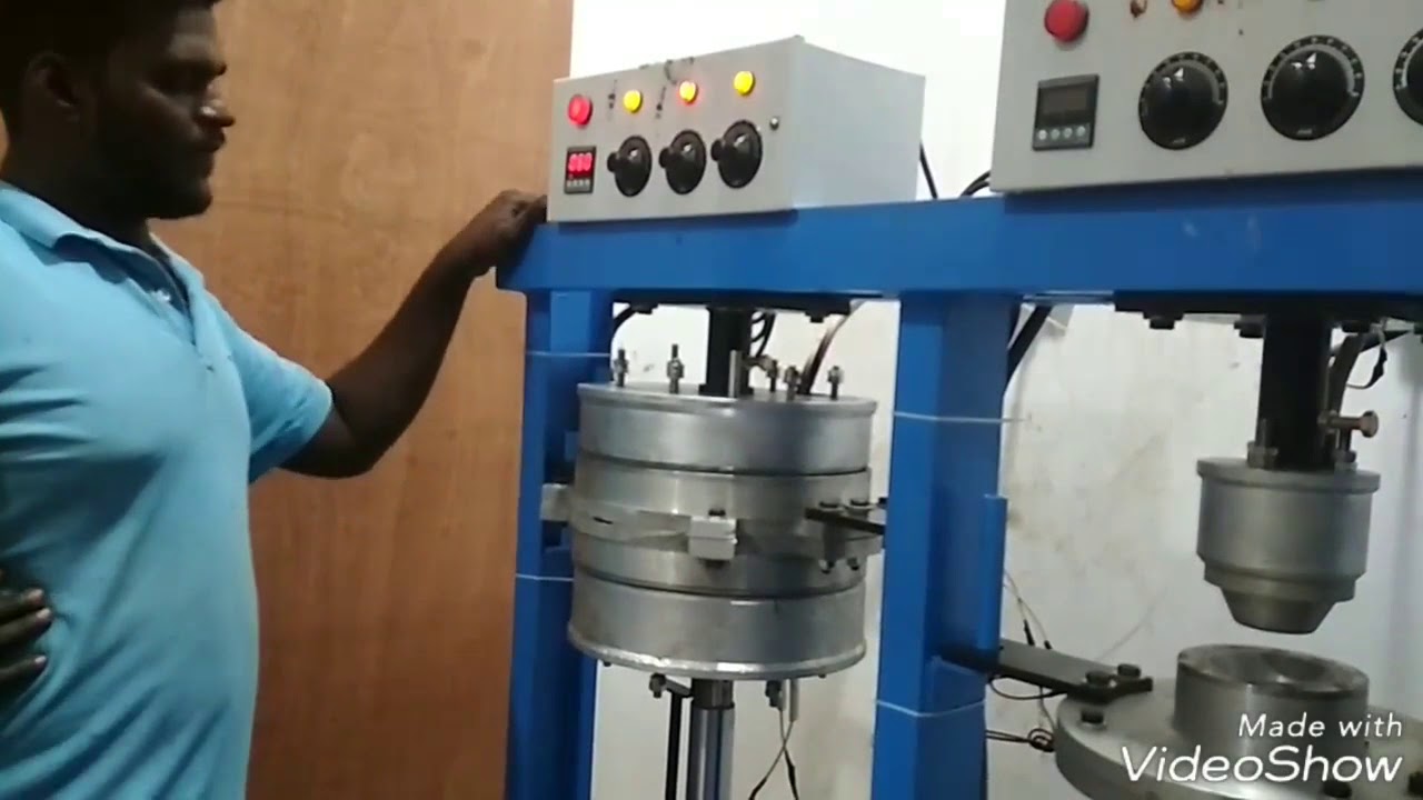 Sal leaf plates making machine YouTube