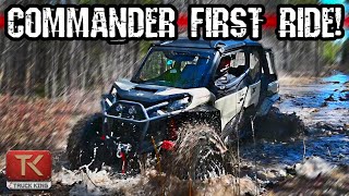 2024 Can-Am Commander MAX XT-P Tackles Mud, Rocks & Water + Top Speed Run!