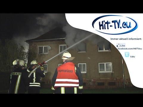 Wohnungsbrand in Glauchau (Sac