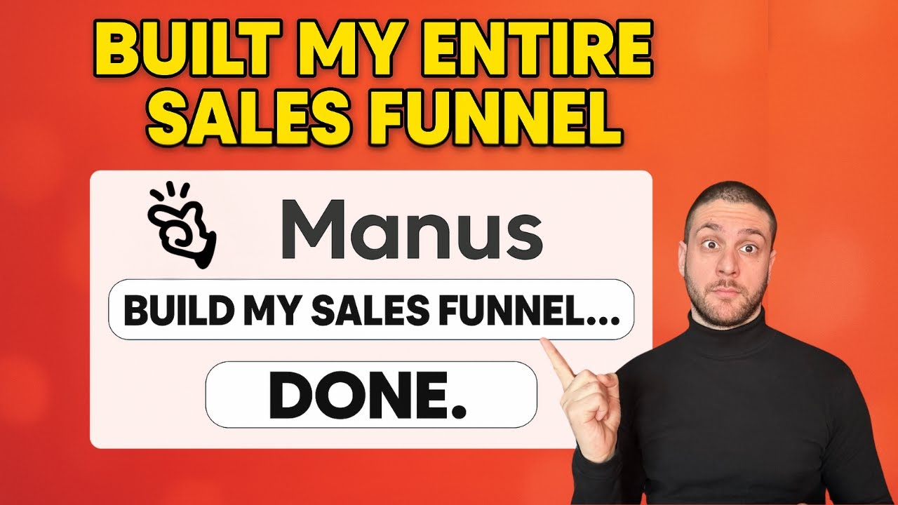This AI Agent Built My ENTIRE Sales Funnel [With ONE Prompt]