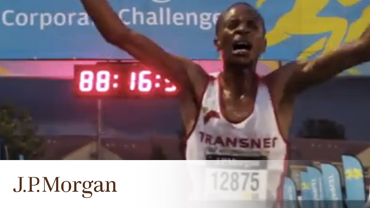 Corporate Teamwork, Camaraderie and Community in Johannesburg | J.P. Morgan Corporate Challenge