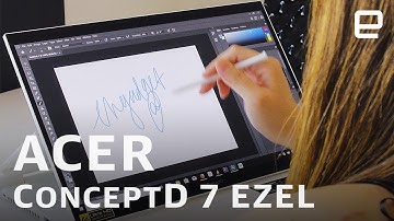 Acer ConceptD 7 Ezel hands-on at CES 2020