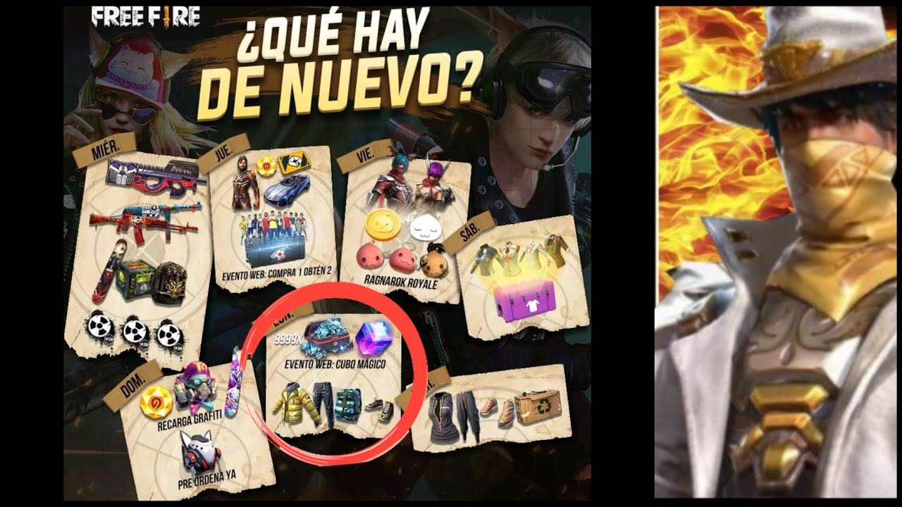 Ya Salio Nuev0 Calendario Semanal De Eventos En Free Fire Youtube calendario semanal free fire