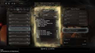 Nioh level 160 weapon lucky forge first attempt