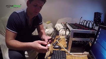 Ethereum mining RX 480 mining rig with 188mh/s tutorial setup.