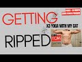 Getting Ripped - Day 191 - 30 minute - Intermediate Yoga home workout routine w/Tom Smoke & his cat