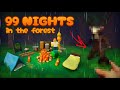 😨СКИНВОЛКЕР И ДИОРАМА по игре ВЫЖИВИ 99 НОЧЕЙ В ЛЕСУ Из пластилина!   99 night in the forest