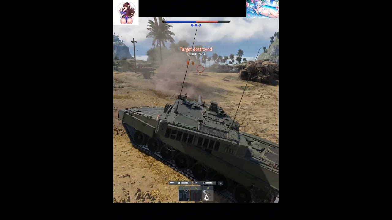 first round with the leo 2a7v and i nearly got a nuke  