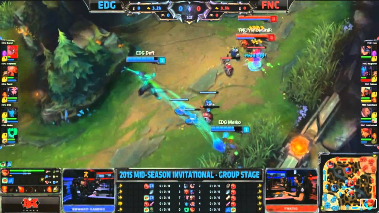 EDG VS FNC | Yellowstar Annie Flash