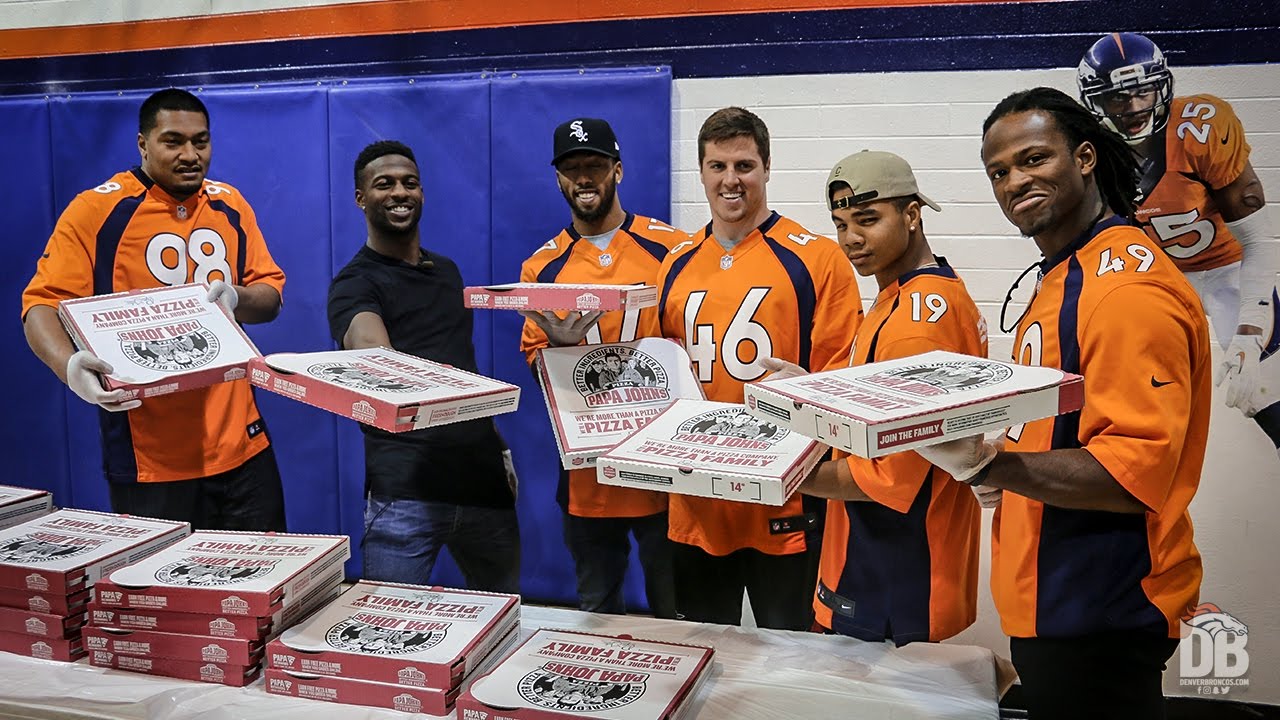 Sanders launches foundation with Boys & Girls Club pizza party YouTube