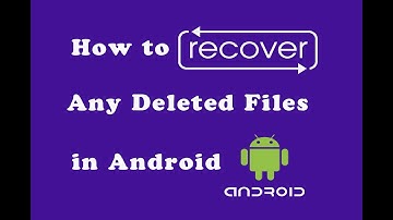 How to Recover any Deleted Files in Android | No Root