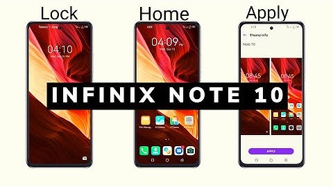 All infinix mobiles get this new Infinix note 10 theme | Xos 7.6 Android 11 theme