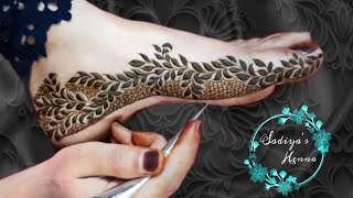 Beautiful & Unique Mehndi Designs Full Video | Leg Mehndi Designs |Easy Henna Art legmehndi new 1